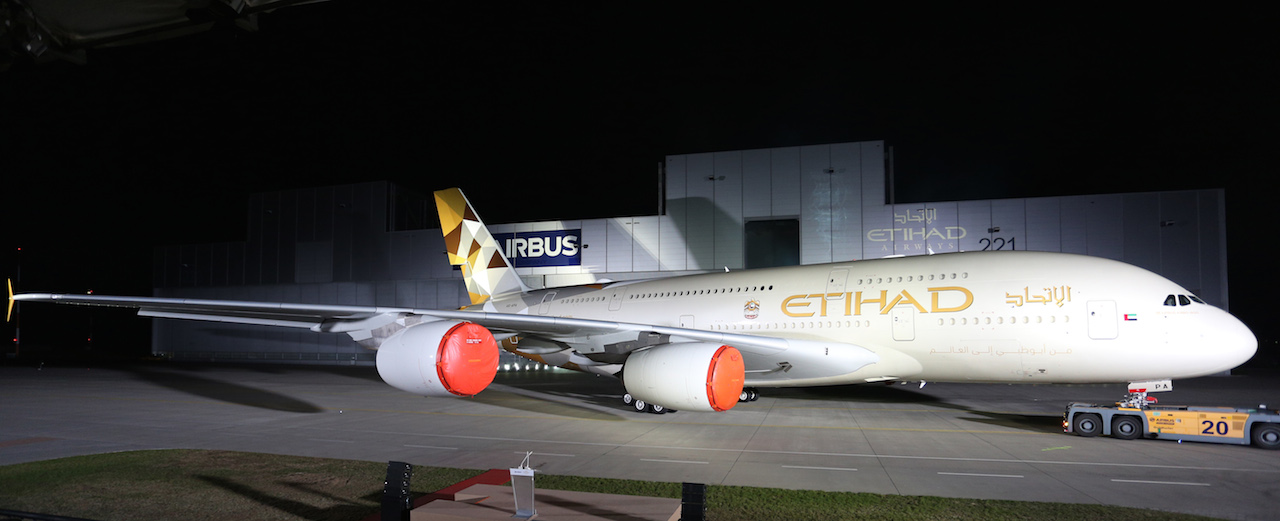 Etihad A380 New Livery Photo 3