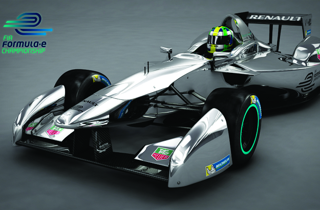 Formula E Car -Front Side1